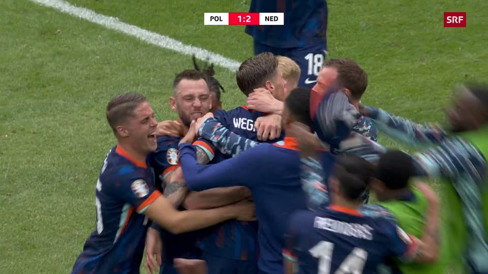 Da lief es noch gut: Niederländer gewinnen Startspiel gegen Polen