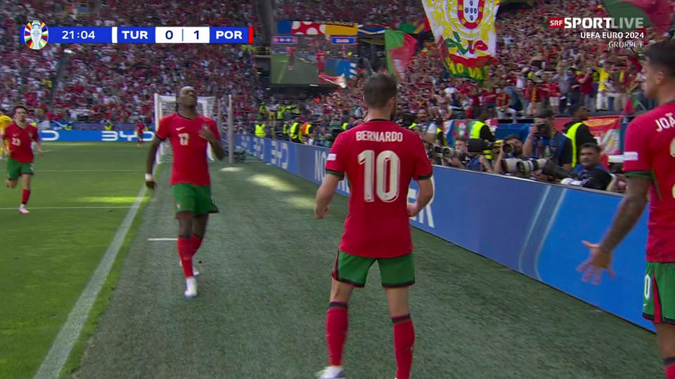 Silva hat leichtes Spiel: 1:0 für Portugal