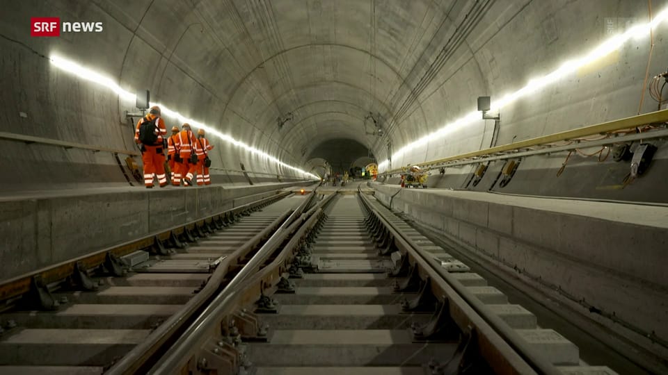 Gotthard-Basistunnel: Ab September wieder in Betrieb