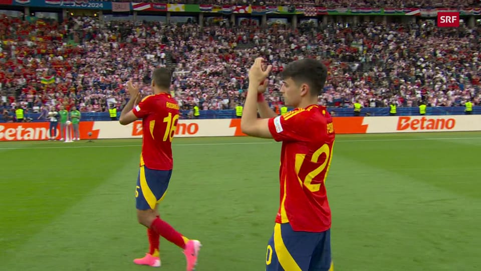 Effizientes Spanien besiegt glückloses Kroatien verdient mit 3:0