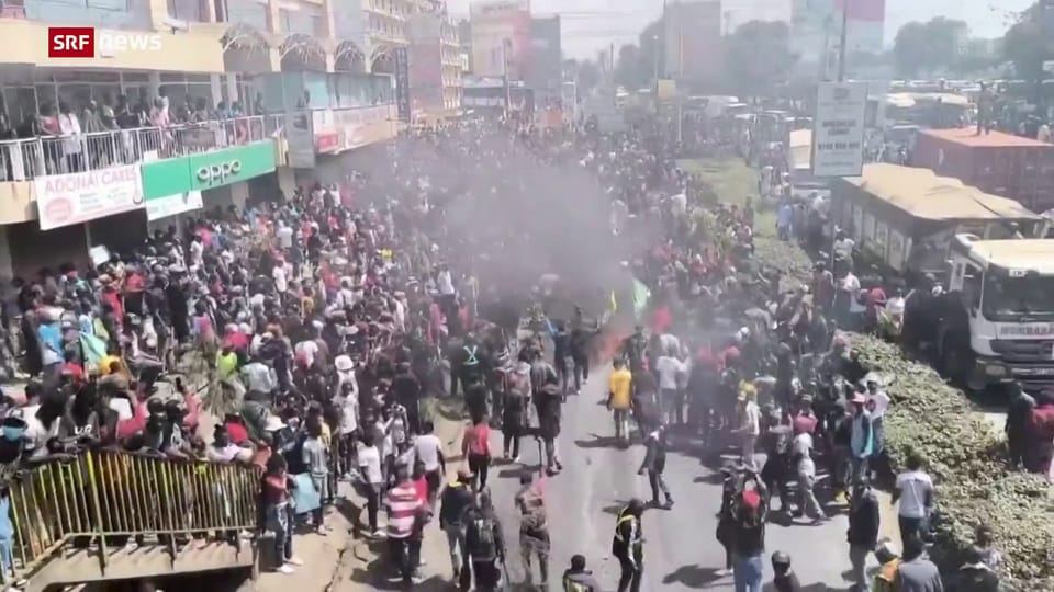Kenia: Proteste vor Parlament eskalieren