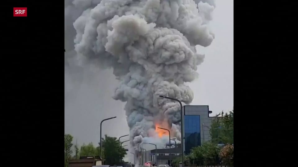Brand in Südkorea