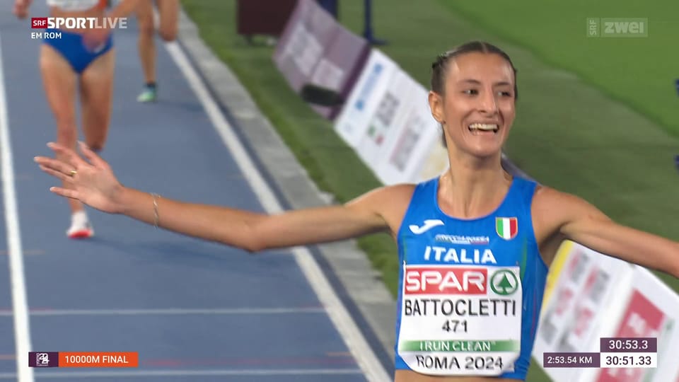 Battocletti gewinnt vor Heim-Publikum und mit Landesrekord über 10'000 m