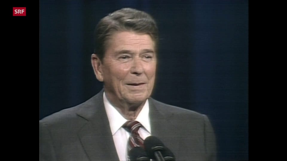 Archiv: Ronald Reagan: «Ich werde das Alter nicht zum Thema dieser Kampagne machen»
