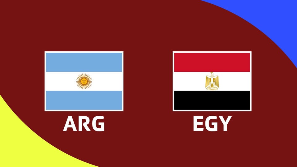 Fussball: FIFA WM 2026, Achtelfinal, Argentinien - Ägypten