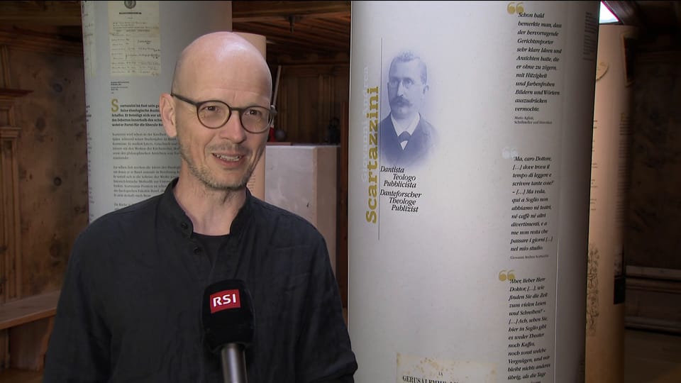 Telegiornale Giovanni Scartazzini e la Divina Commedia Play RSI