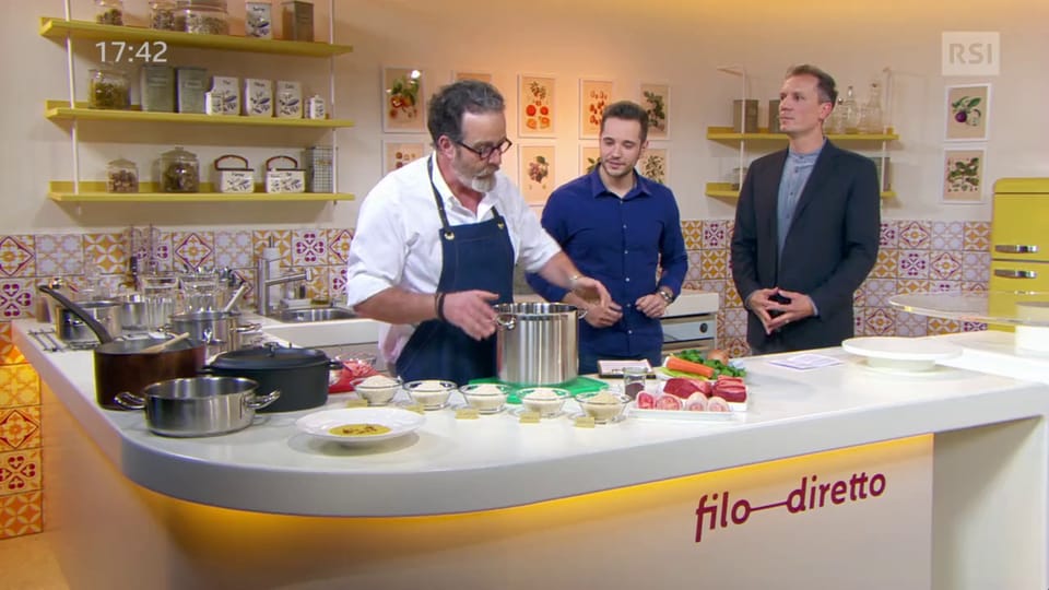 Il risotto alla milanese di Gadda Play RSI