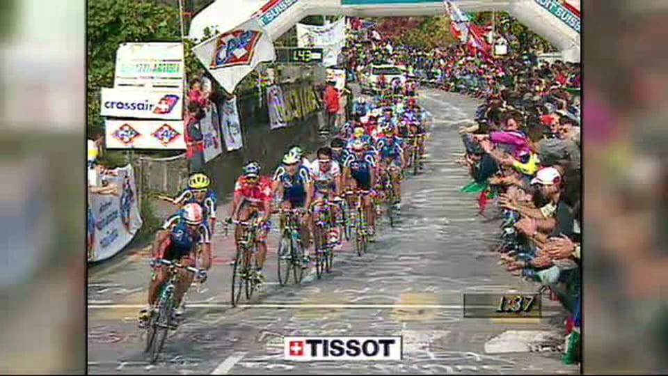 Il servizio sui Mondiali di ciclismo del 1996 in Ticino (Quotidiano 11.