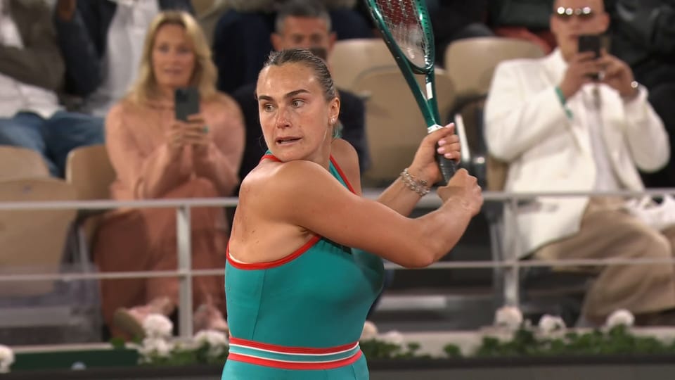 Roland Garros, il match point di Sabalenka-Swiatek (05.06.2025) - Sport ...