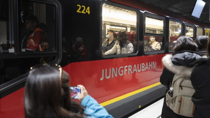 Aus dem Archiv: Die Jungfraubahn-Gruppe schreibt wieder schwarze Zahlen
