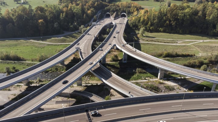 Aus dem Archiv: Das Autobahnnetz soll noch dichter werden