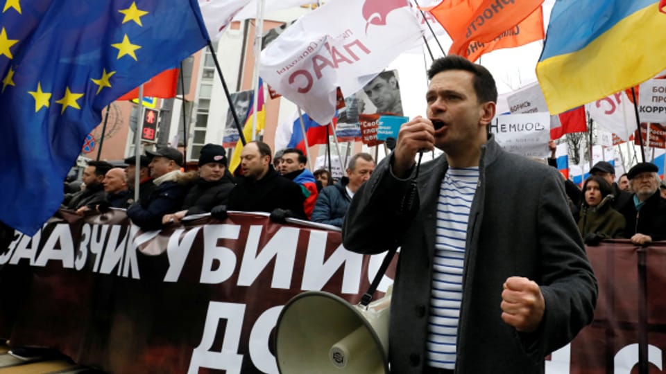 Kreml-Gegner Jaschin in Russland verhaftet
