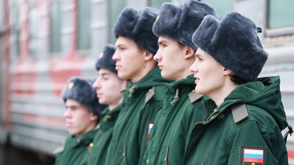 Serbische Söldner in der russischen Armee