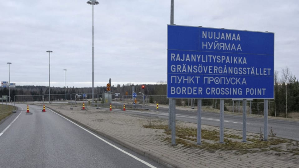 Finnland schliesst Grenzposten zu Russland