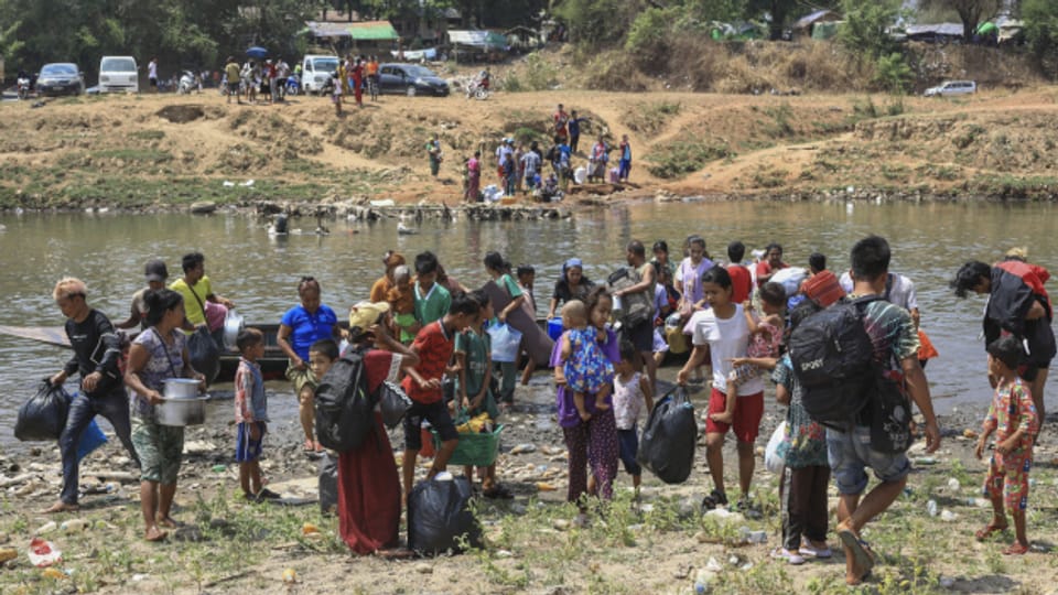 Myanmar: Kämpfe an der Grenze zu Thailand