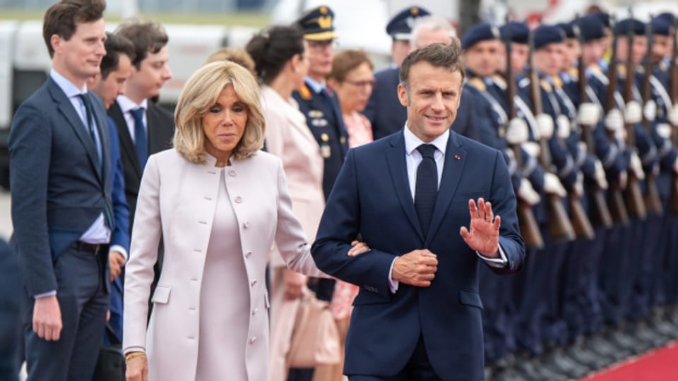 Treffen zweier Ungleicher: Macron auf Staatsbesuch bei Scholz