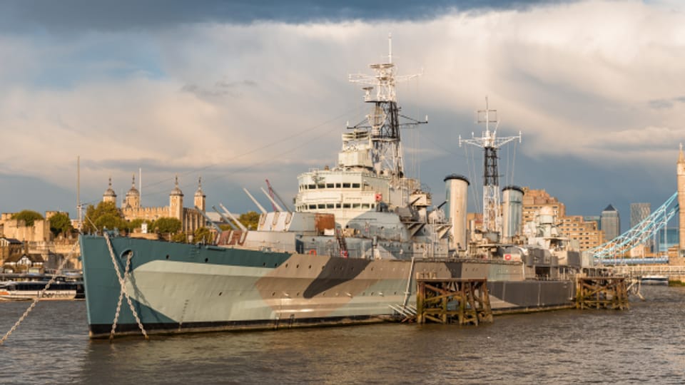 80 Jahre D-Day: Besuch des Kriegsschiffs «HMS Belfast»