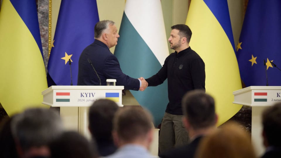 Viktor Orban erstmals in Kiew