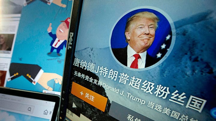 Donald Trumps Nonchalance kommt in China gut an