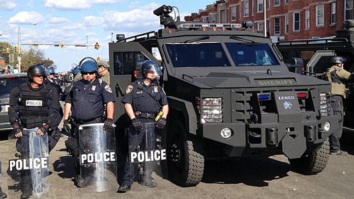 Baltimores Polizei verletzt Grundrechte