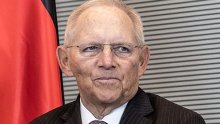 Aus dem Archiv: Wolfgang Schäuble im Interview