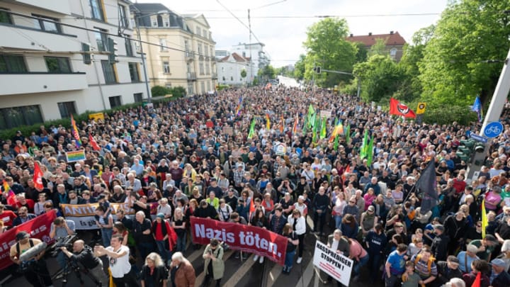 Aus dem Archiv: Demonstrationen gegen Gewalt in Deutschland