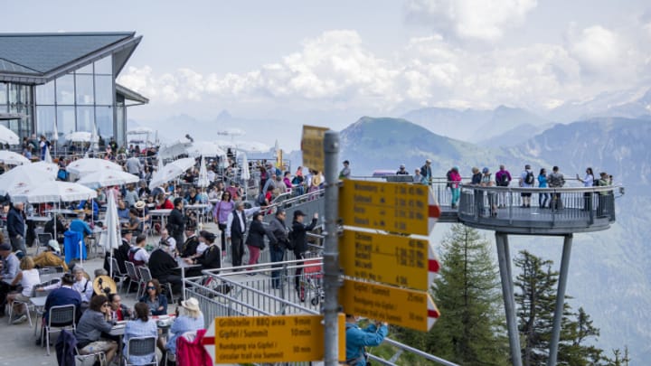 Schweizer Tourismus verzeichnet Trendwende