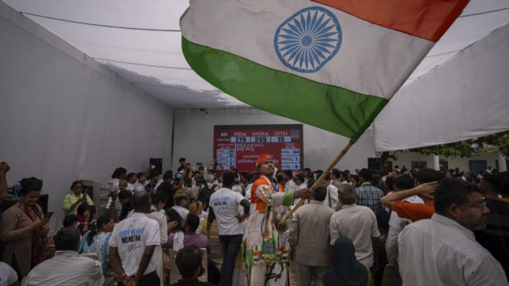 Wahlen in Indien: Modis Partei liegt vorn