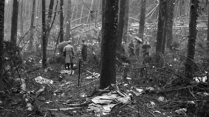 Heute vor 54 Jahren: Flugzeugabsturz bei Würenlingen