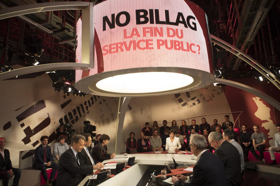 No Billag: la fin du service public ? - Infrarouge - Play RTS