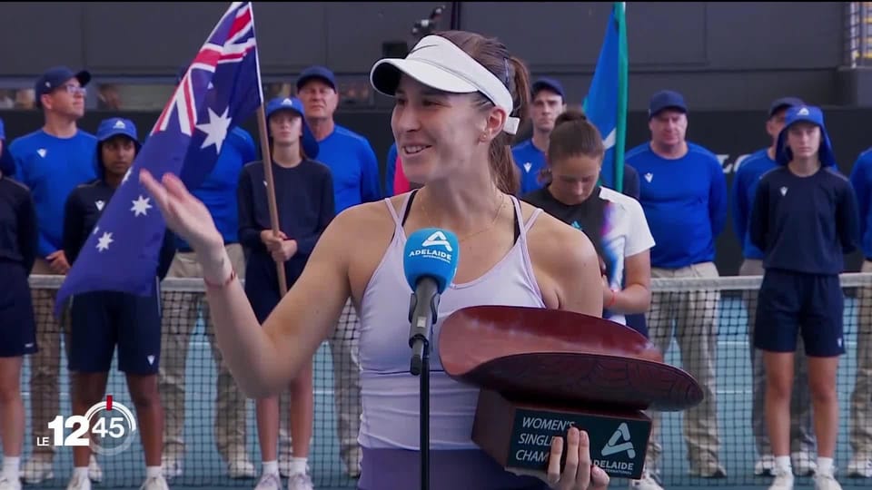 Tennis: Belinda Bencic a gagné à Adélaïde le septième titre de sa ...