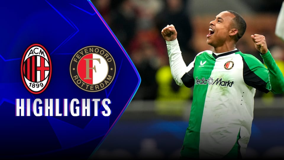 Barrages retour, AC Milan ¿ Feyenoord: le résumé de la rencontre ...