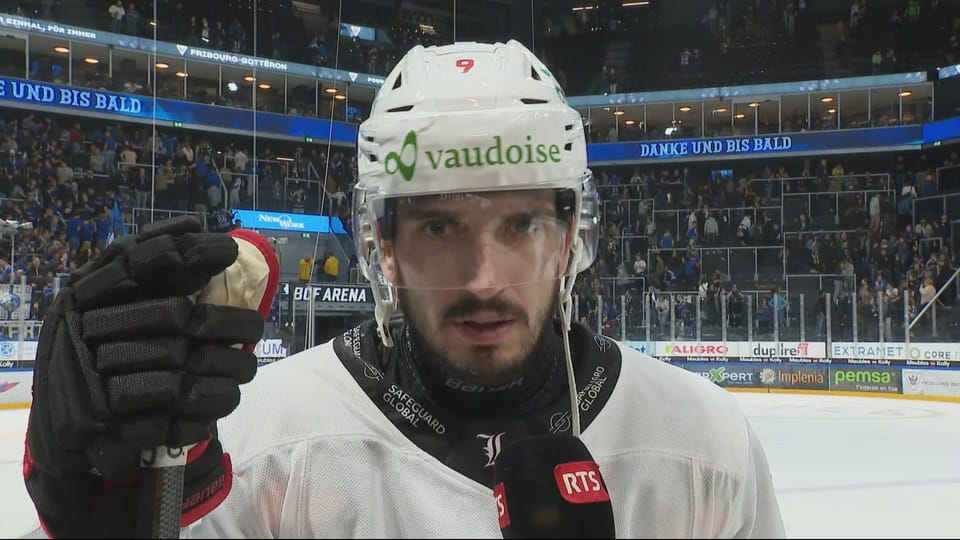 National League: Damien Riat à l'interview - Hockey - National League ...