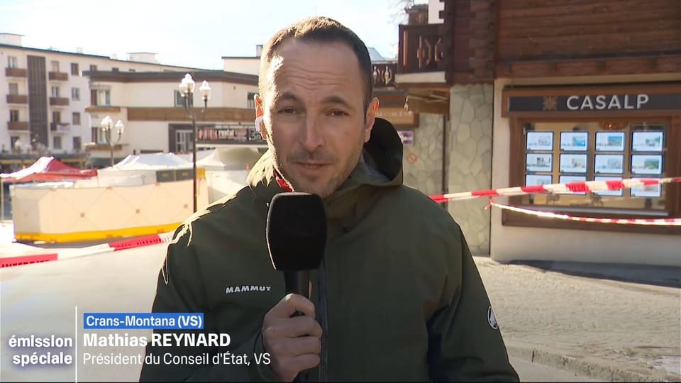 L'interview de Mathias Reynard, président du gouvernement valaisan. - L ...