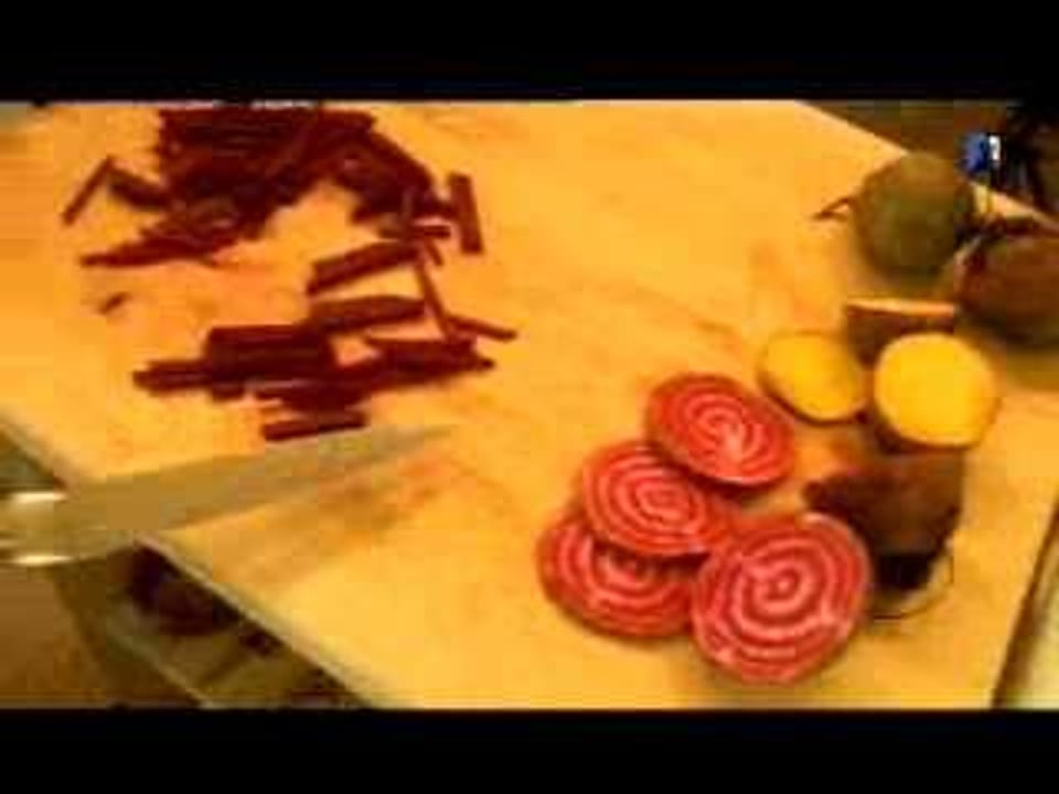 Pique-Assiette: Salade de rampon et betterave - Dolce vita - Play RTS