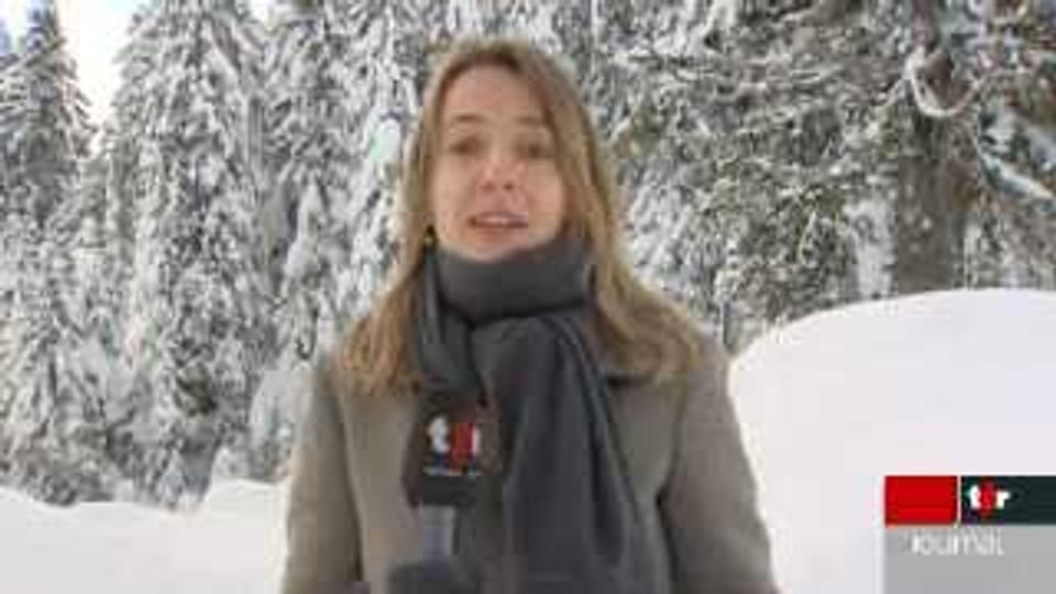 Commentaire de Geneviève Dentan, en direct du col du Pillon - 12h45 - Play RTS