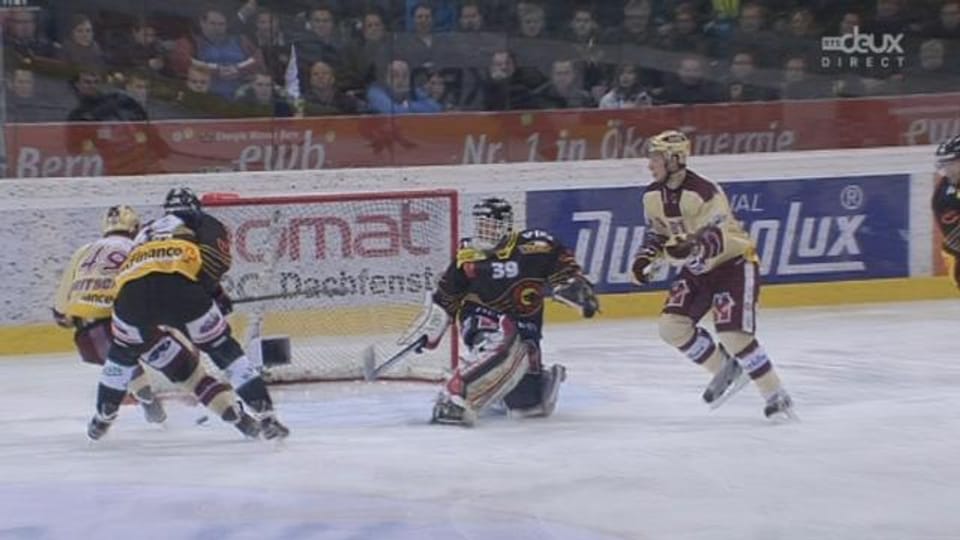 Match 3 Berne - Genève-Servette. 29e minute: c'est 1-3 par Dan Fritsche ...