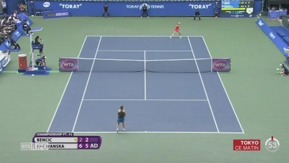Tennis / Tokyo: Belinda Bencic ne rapportera pas de troisième titre - 12h45 - Play RTS