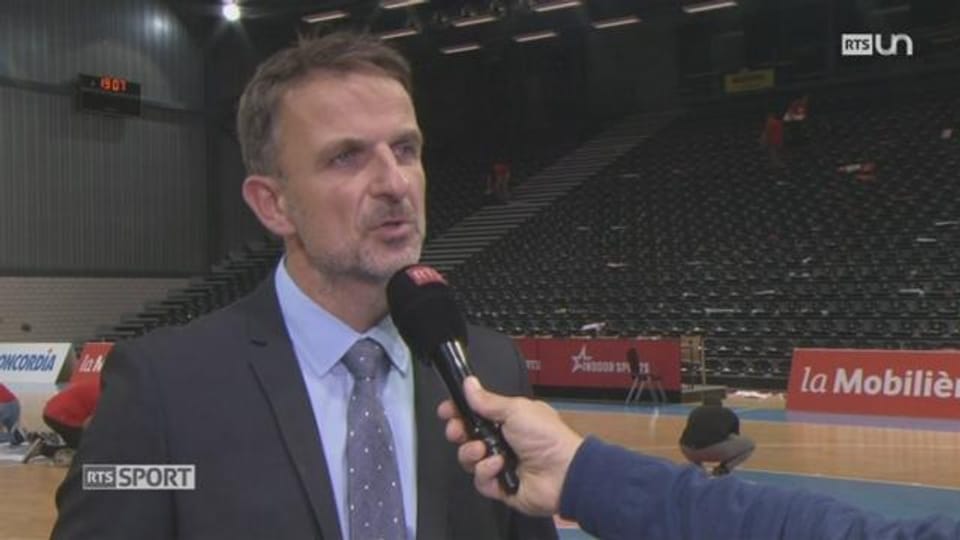 Basket: entretien avec Manu Schmitt, XXX d'Union Neuchâtel - Sport dimanche - Play RTS