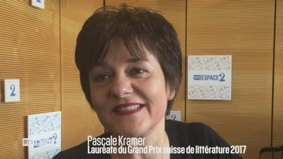 La réaction de Pascale Kramer, lauréate du Grand Prix suisse de ...