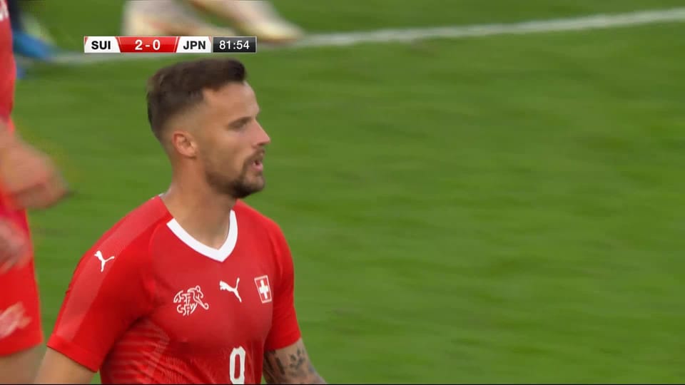 Amical, Suisse – Japon (2-0): 82e, Seferovic double la mise sur une belle remise de Moubandje - Football - Coupe du monde féminine - Play RTS