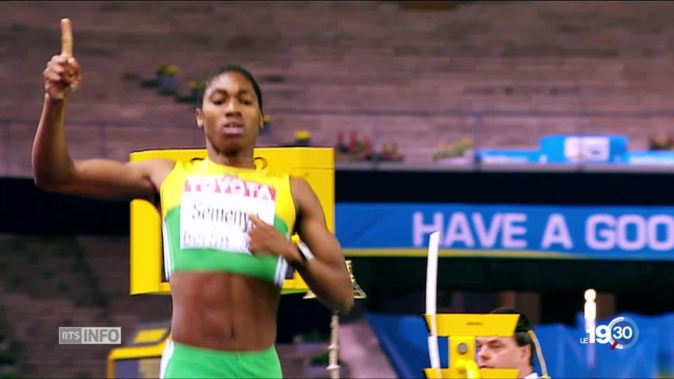La double championne olympique, Caster Semenya, se voit contrainte de baisser m&eacute;dicalement son taux naturel de testost&eacute;rone. - 19h30 - Play RTS