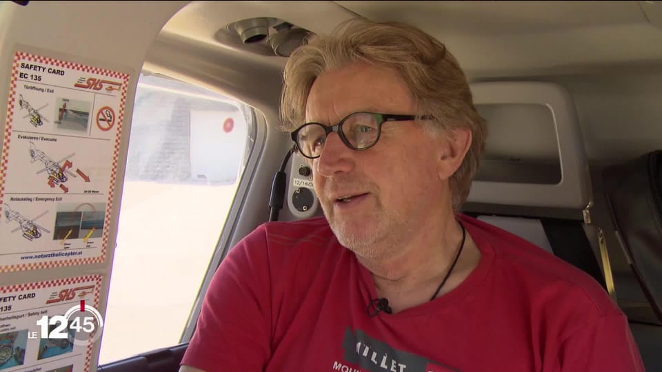 Jacques Richon, m&eacute;decin, guide et sauveteur, est d&eacute;c&eacute;d&eacute;, emport&eacute; par une avalanche - 12h45 - Play RTS