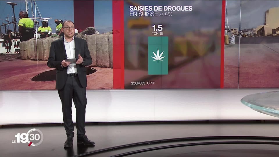 Antoine Silacci explique l'ampleur du trafic de drogue en Europe - 19h30 - Play RTS