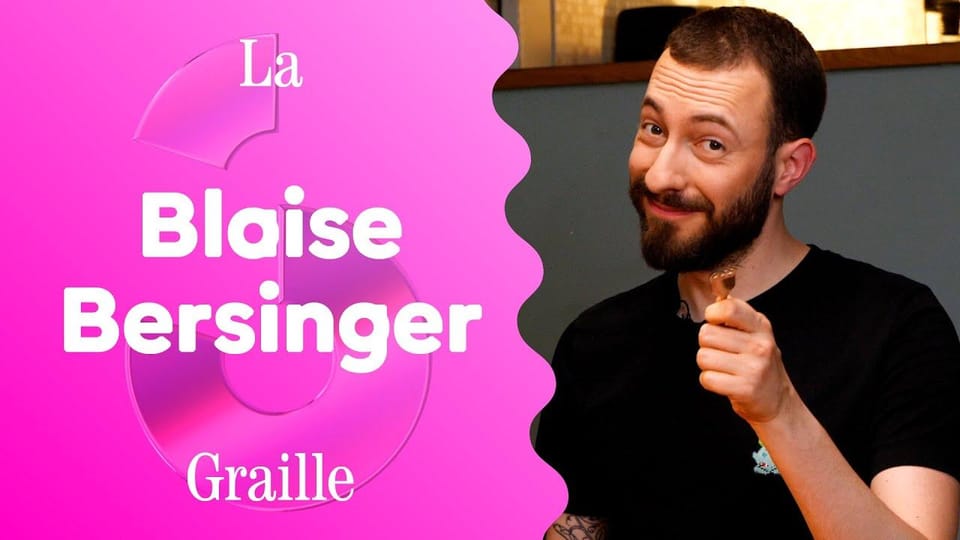 BLAISE BERSINGER - La Graille - RTS Couleur 3 - Play RTS