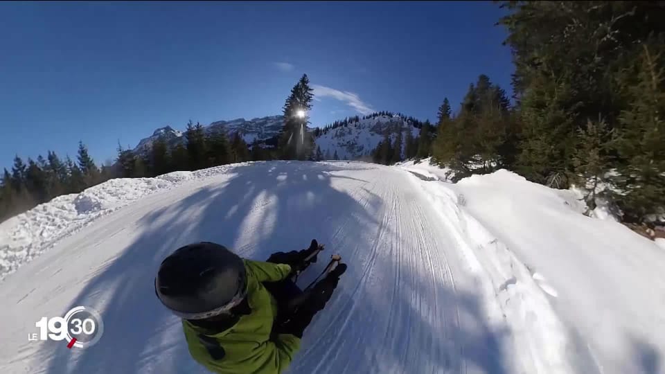 19h30 - 6500 personnes se blessent chaque annÃ©e en faisant de la luge. Reportage aux Diablerets. - Play RTS