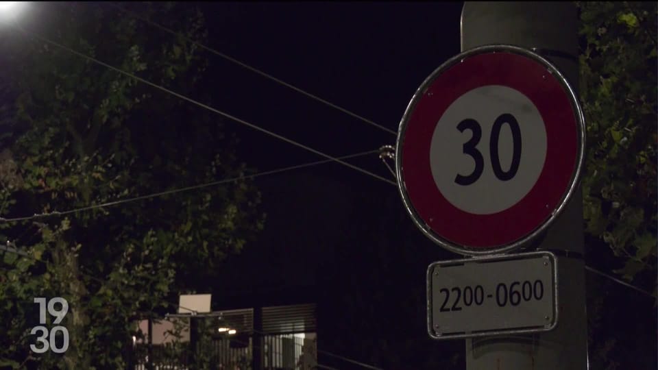 Mobilité douce: compromis trouvé à Genève pour limiter la vitesse à Genève. - 19h30 - Play RTS