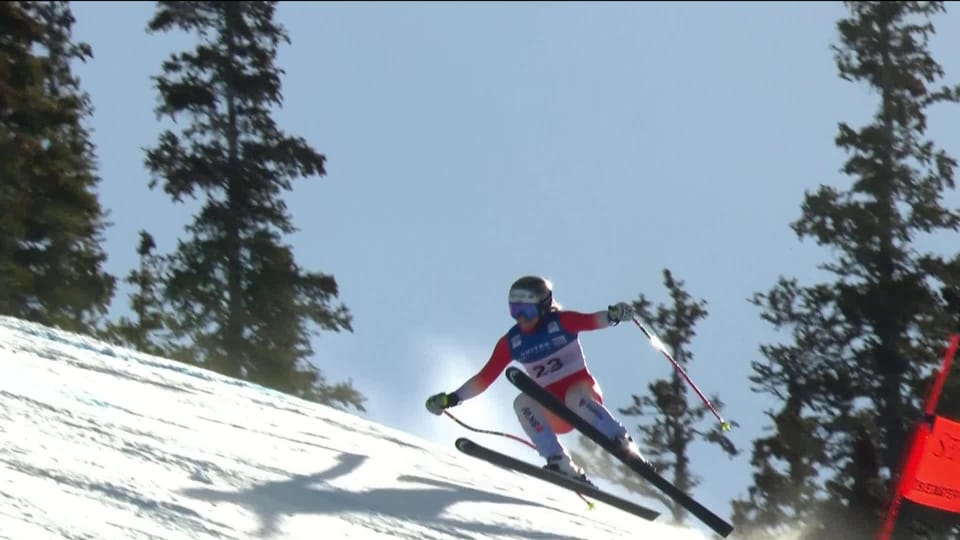 Beaver Creek (USA), descente dames: Delia Durrer (SUI) en souffrance sur la Birds of prey - Ski alpin - Play RTS
