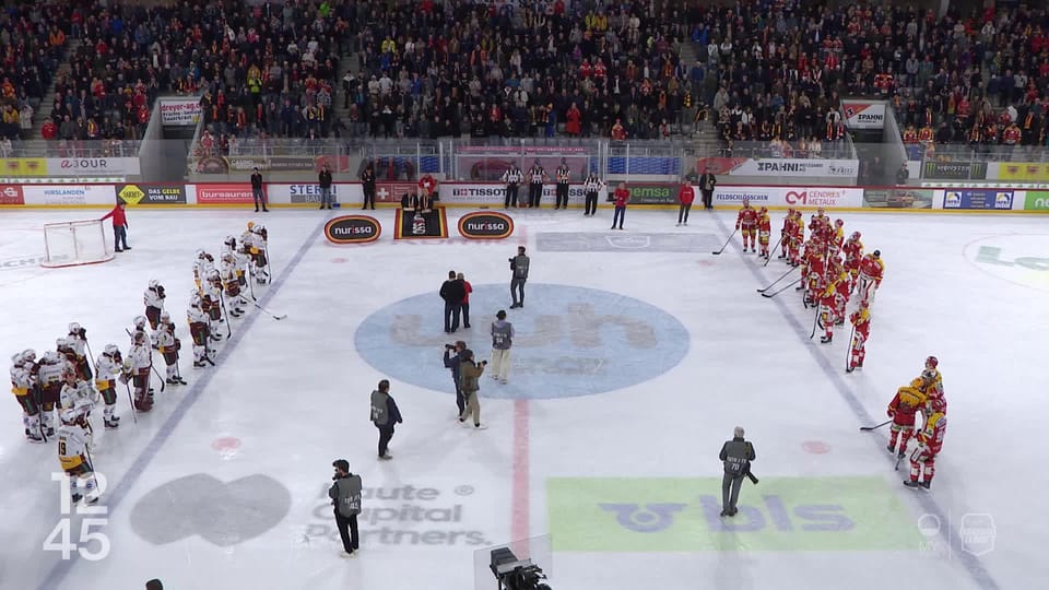 Hockey sur glace: tenu en échec par Bienne, Genève-Servette est en vacances - 12h45 - Play RTS