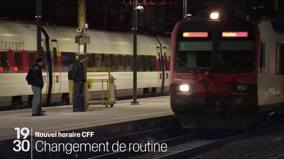 Les CFF ont introduit dimanche le plus gros changement d'horaire depuis ...